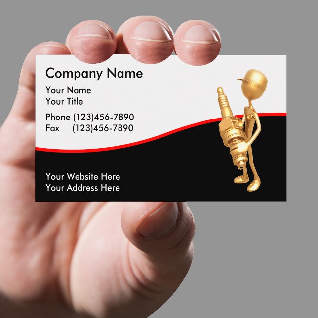 Nya automatiska teman visitkort (Skapare uppladdad)