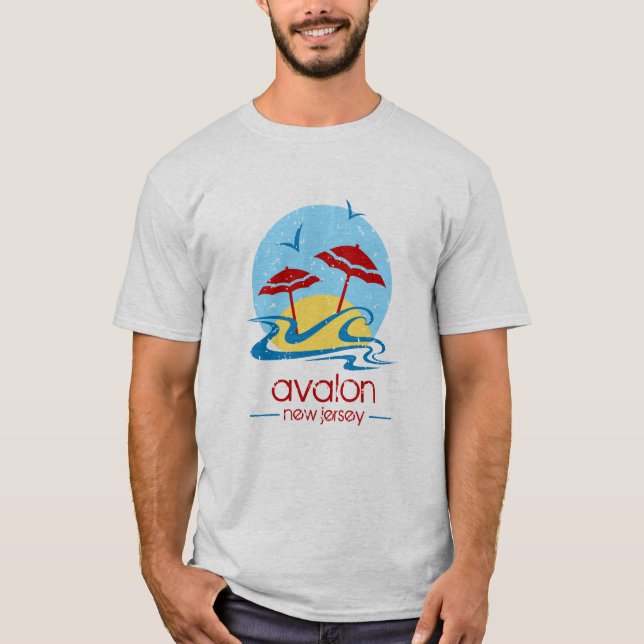 Nya Avalon - jerseyT-tröja Tee Shirt (Framsida)