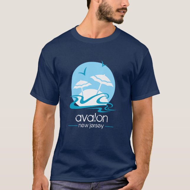 Nya Avalon - jerseyT-tröja Tee Shirt (Framsida)