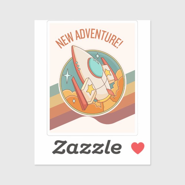 nya äventyr klistermärken (Ark)