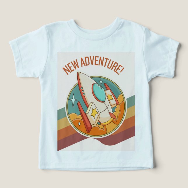 nya äventyr t shirt (Design Framsida)