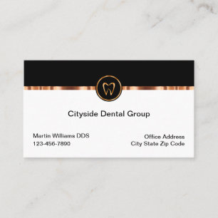 Nya avtalskort för Classy Dentist Office-avtalade Visitkort