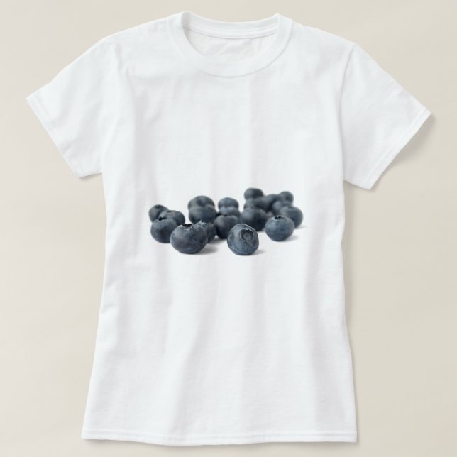 Nya blåbär t-shirt (Design framsida)