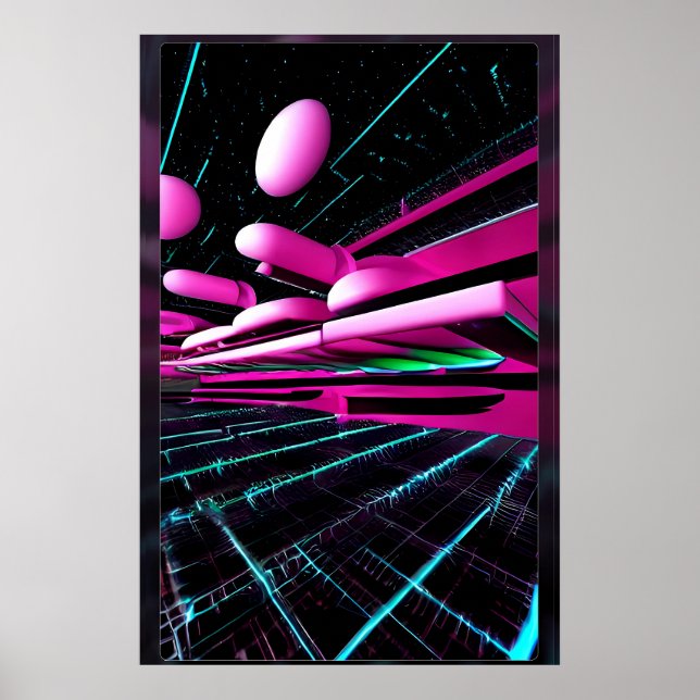 Nya blanksteg - Ken Gage Art Poster (Framsidan)