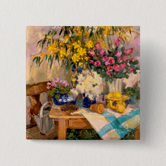 Nya blommor II Knapp (Framsida)