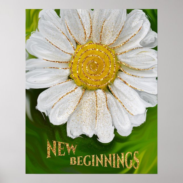 Nya början - Daisyns blomsterkraft Poster (Framsidan)