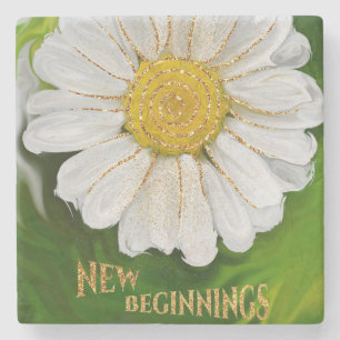 Nya början - Daisyns blomsterkraft Stenunderlägg