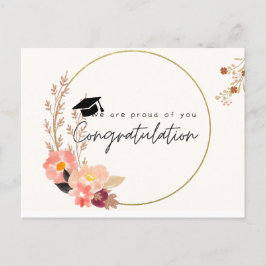 Nya början, oändliga möjligheter inbjudan vykort