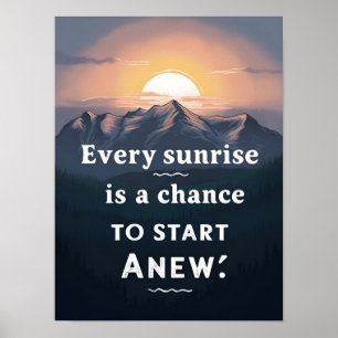 Nya början poster