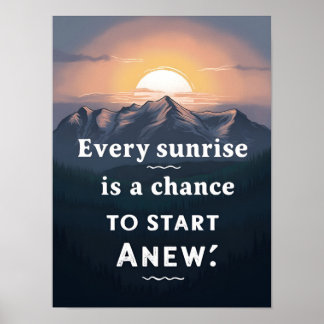 Nya början poster
