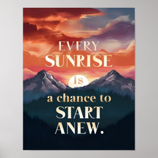 Nya början poster