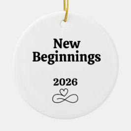 Nya början: Skiljgåvor, avbrottskläder Paket Julgransprydnad Keramik