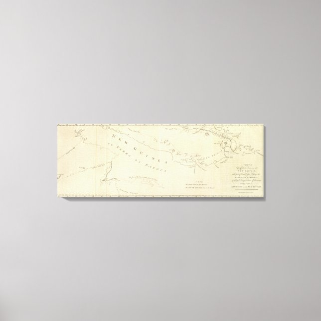 Nya brittiska upptäckter canvastryck (Framsida)