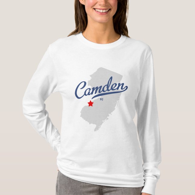 Nya Camden - skjorta för jersey NJ T Shirt (Framsida)