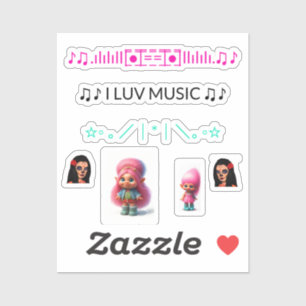 Nya Coolans Trendig iPhone-etiketter för Mobil bak Klistermärken