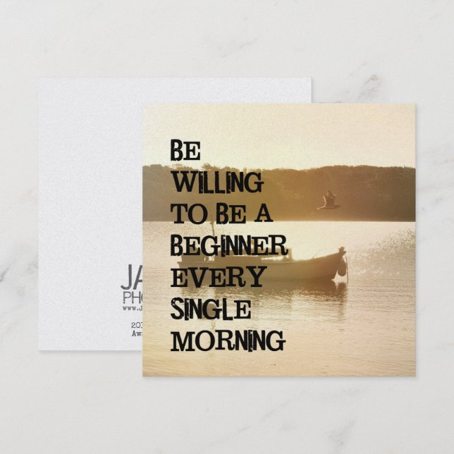 NYA DAGAR 5,25 x 5,25-kort Inbjudningar (Fram/baksida)