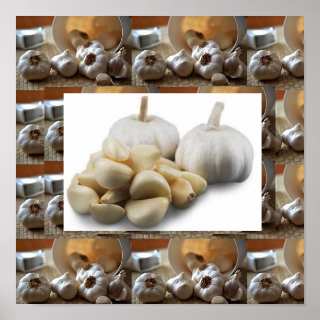 Nya Dekorationer för hemköksartiklar Vitlöksblommo (Framsidan)