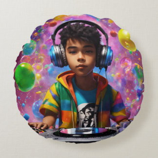 Nya DJ-designkuddar Rund Kudde