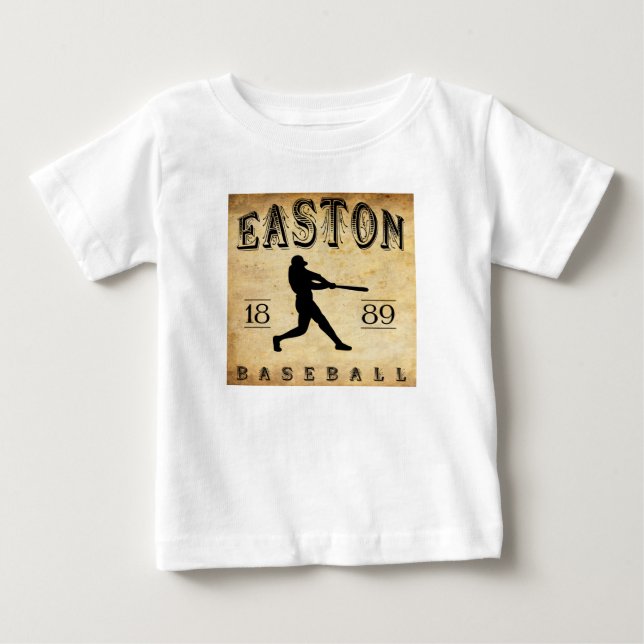 Nya Easton 1889 - jerseybaseball T-shirt (Framsida)