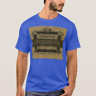 Nya Eclectic Penmanship Primer 1883 T Shirt