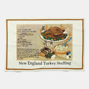 Nya England Kalkonfyllning Recept Kökshandduk
