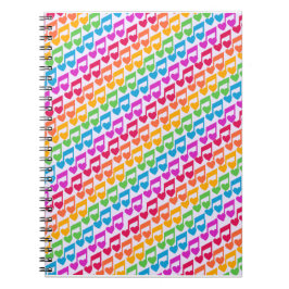 Nya Fantastisk Rainbow Notes Anteckningsbok