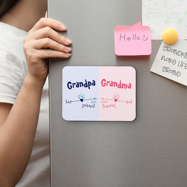 Nya farföräldrar - Baby eller Gravid Magnet (Skapare uppladdad)