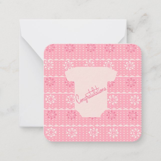 Nya föräldrar som ska vara anteckningskort (Framsida)