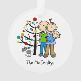 Nya föräldrar till prydnadsföremål i Pojke och Kat