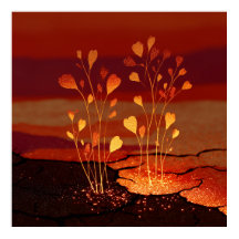 Nya fröplantor - Solarpunk Poster