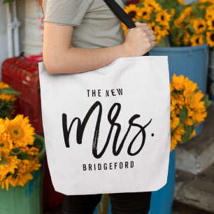 Nya fru Personlig Bride Tygkasse