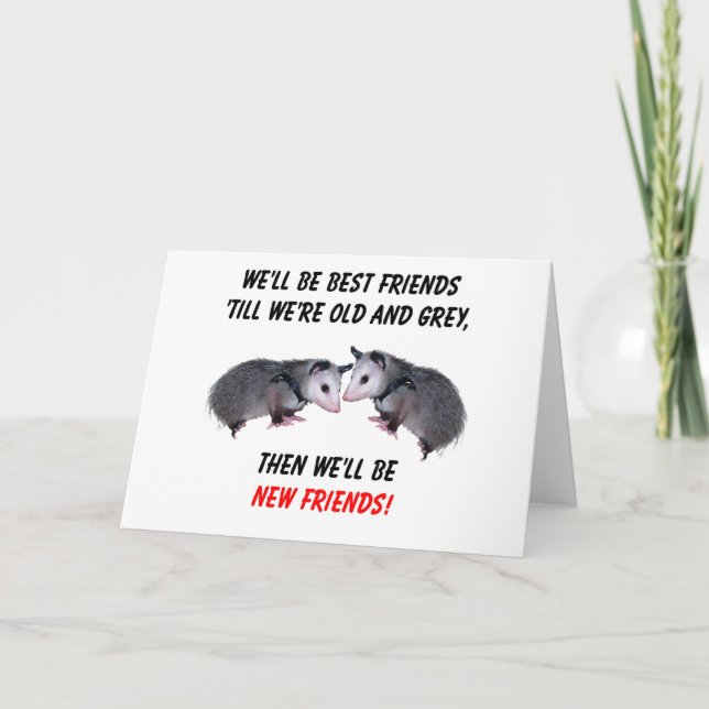 Nya gamla vänner kort (Framsida)