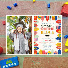 Nya Grad på Blockkiderna Studenten Kort