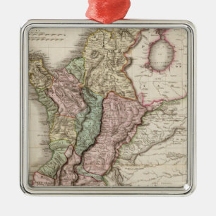 Nya Grenada Julgransprydnad Metall