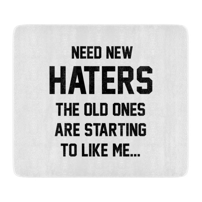 Nya Haters för behov (Framsidan)