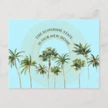Nya Hem Florida Solskensstaten Palmtrearrörelse