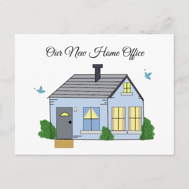 Nya hemkontoret vykort (Framsida)