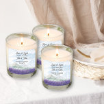 Nya herr och fru Mountain Lavender Wedding Favor Fyrkantigt Klistermärke<br><div class="desc">Kärlek & Light från den nya Mr & Mrs., personligens bröllopsmärken, perfekt för en bröllop-bergresort eller destinationsbröllop på landskapet. Utformningen har modern typografi och ett idylliskt vattenfärgslandskap. Den drömma bergsscenen skildrar berg, grönt backe och en ängsskugga i land med lavender, lila vilda blommor eller höglandshälsa - spelar ingen roll talar...</div>