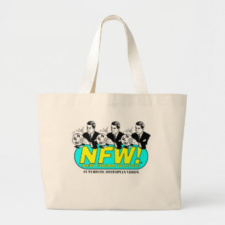 NYA HITTADE VÄRDET "FUTURISTISKA DYSTOPIA"" Tote B Jumbo Tygkasse