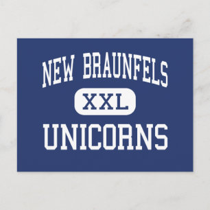 Nya hjärnor - Unicorns - High - New Braunfels Vykort