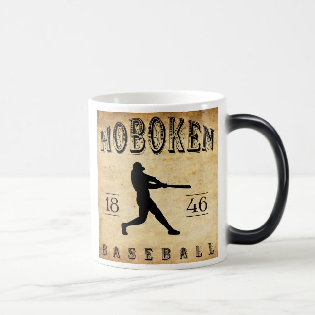 Nya Hoboken 1846 - jerseybaseball Magisk Mugg (Höger)