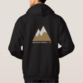 Nya höjder: Klipp till framgång Hoodie