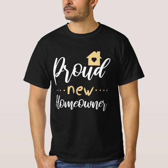 Nya homeägargåvor för hushållsuppvärmning i Real G T Shirt (Framsida)