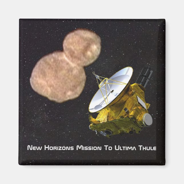 Nya horisonter Uppdrag till Ultima Thule Magnet (Framsidan)