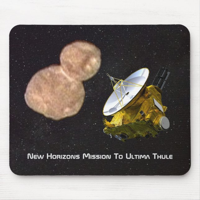 Nya horisonter Uppdrag till Ultima Thule Musmatta (Framsidan)