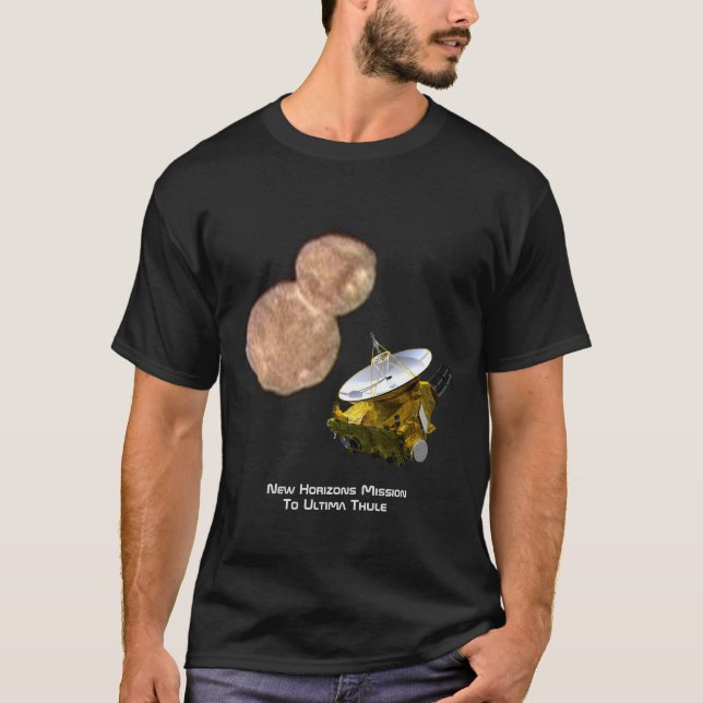 Nya horisonter Uppdrag till Ultima Thule T Shirt (Framsida)