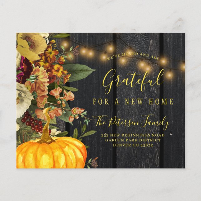 Nya hösthöstregn - flytta (Framsida)