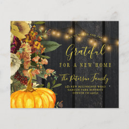 Nya hösthöstregn - flytta