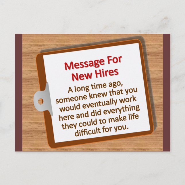 Nya hyror  vykort (Framsida)