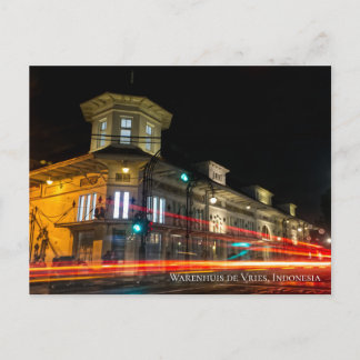 Nya indiska Art Deco-arkitekturestetik Vykort